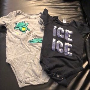 Unisex baby onesies